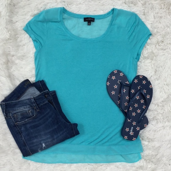 The Limited Tops - The Limited SS Top 💗 Aqua